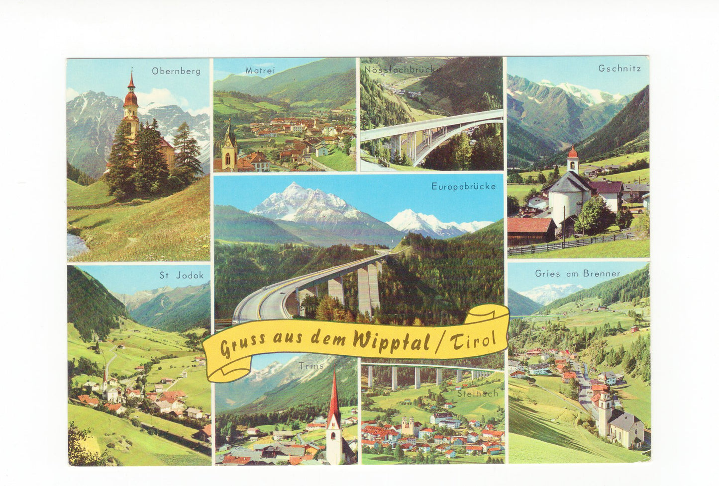 Ansichtskarte Wipptal / Tirol / Österreich