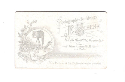 Fotografie Herrenportrait - Leipzig-Reudnitz 1890er