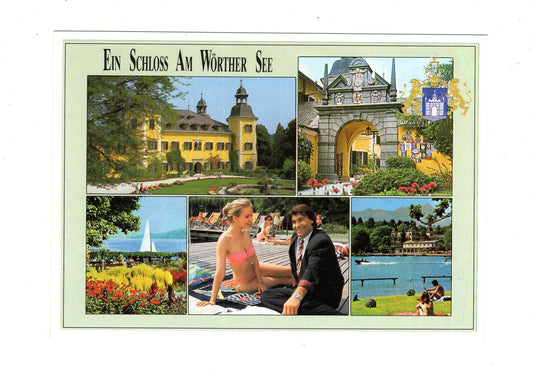 Ansichtskarte Ein Schloss am Wörthersee / Velden / Kärnten / Österreich