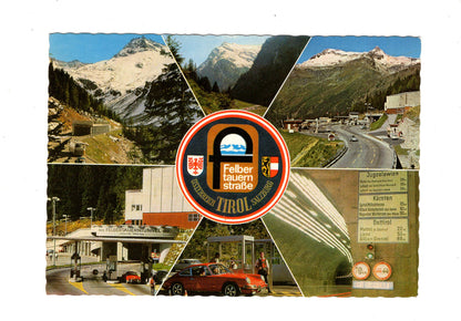 Ansichtskarte Felberntauernstraße / Tirol-Salzburg / Österreich