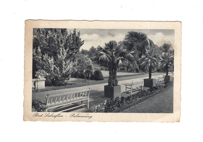 Ansichtskarte Bad Salzuflen / Palmenweg