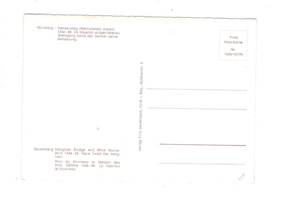 Ansichtskarte Nürnberg / Henkersteg / M1-53