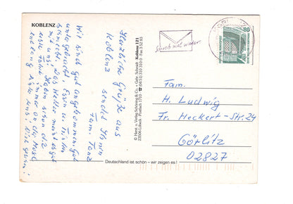 Ansichtskarte Grüße aus Koblenz / H1-61