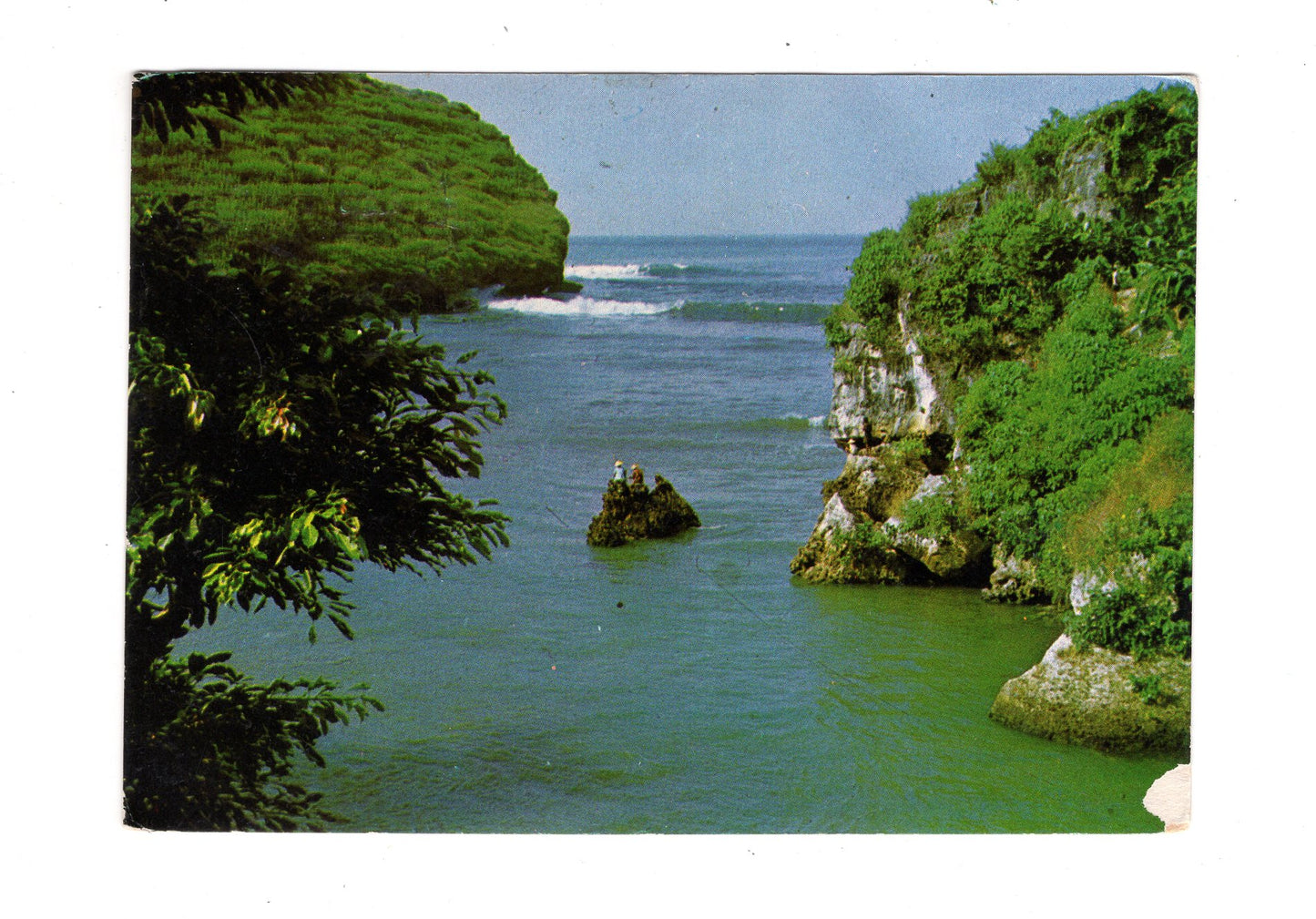 Ansichtskarte Indonesian Ocean near Jogiakarta / Indonesien