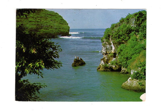 Ansichtskarte Indonesian Ocean near Jogiakarta / Indonesien