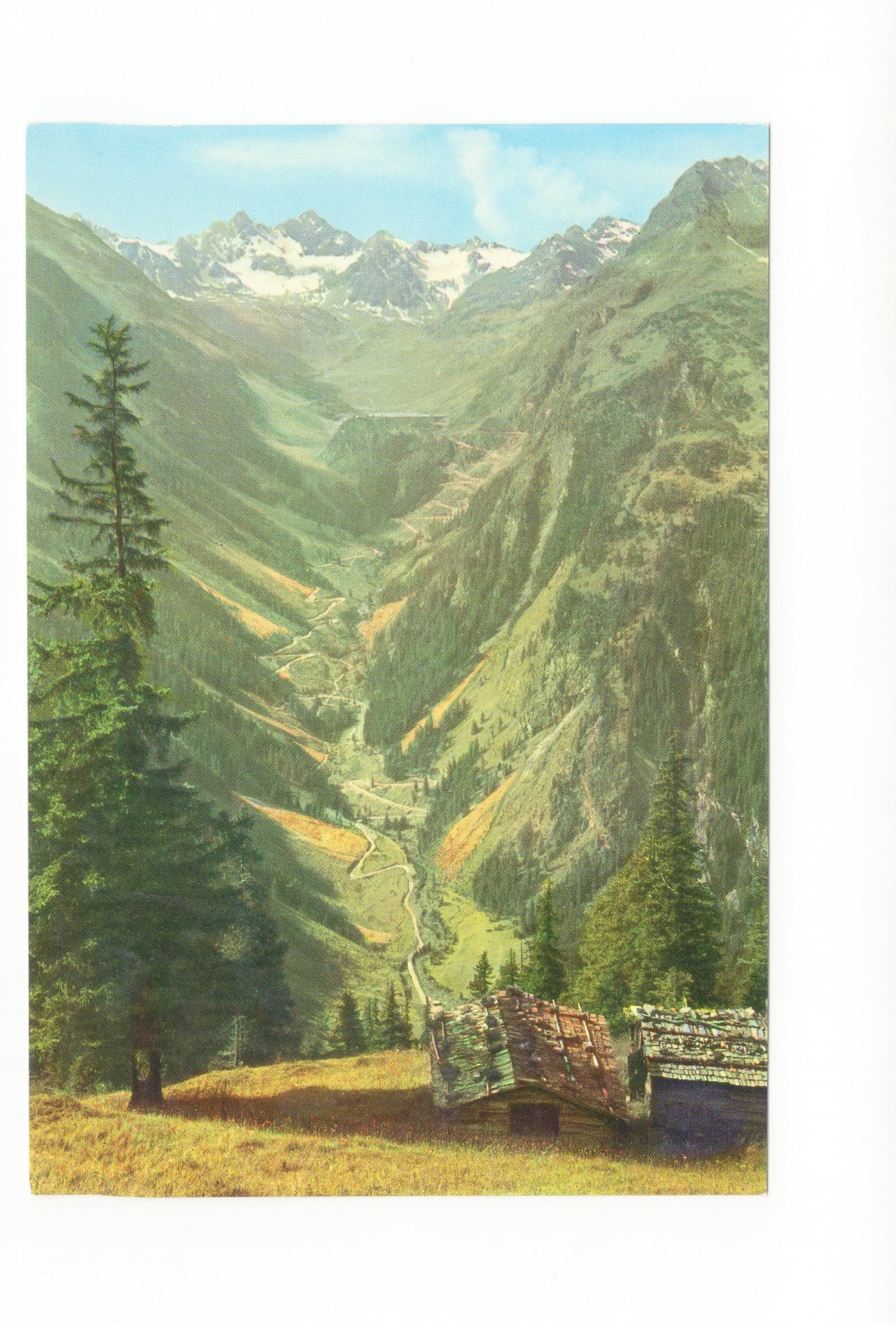 Ansichtskarte Silvretta-Hochalpenstraße / Österreich