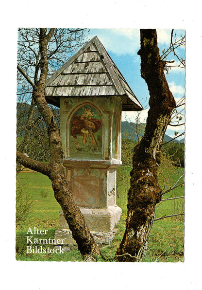 Ansichtskarte Alter Kärntner Bildstock / Kärnten / Österreich