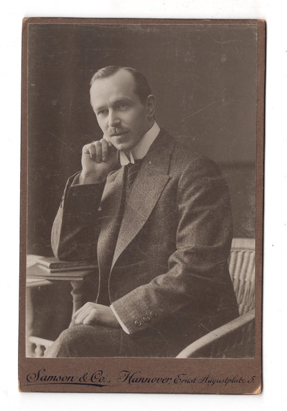 Fotografie Feiner Herr - Hannover 1912 / CAB W-35