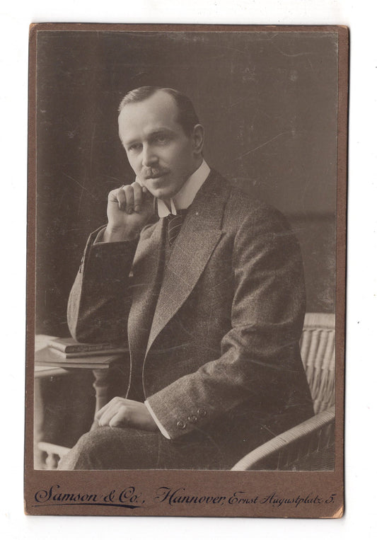 Fotografie Feiner Herr - Hannover 1912 / CAB W-35