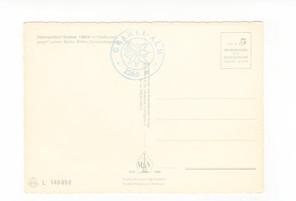 Ansichtskarte Alpengasthof Gramai / Karwendelgebirge / Tirol / Österreich