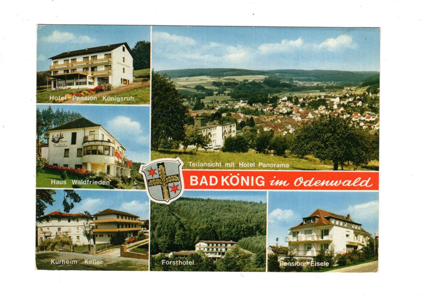 Ansichtskarte Bad König im Odenwald