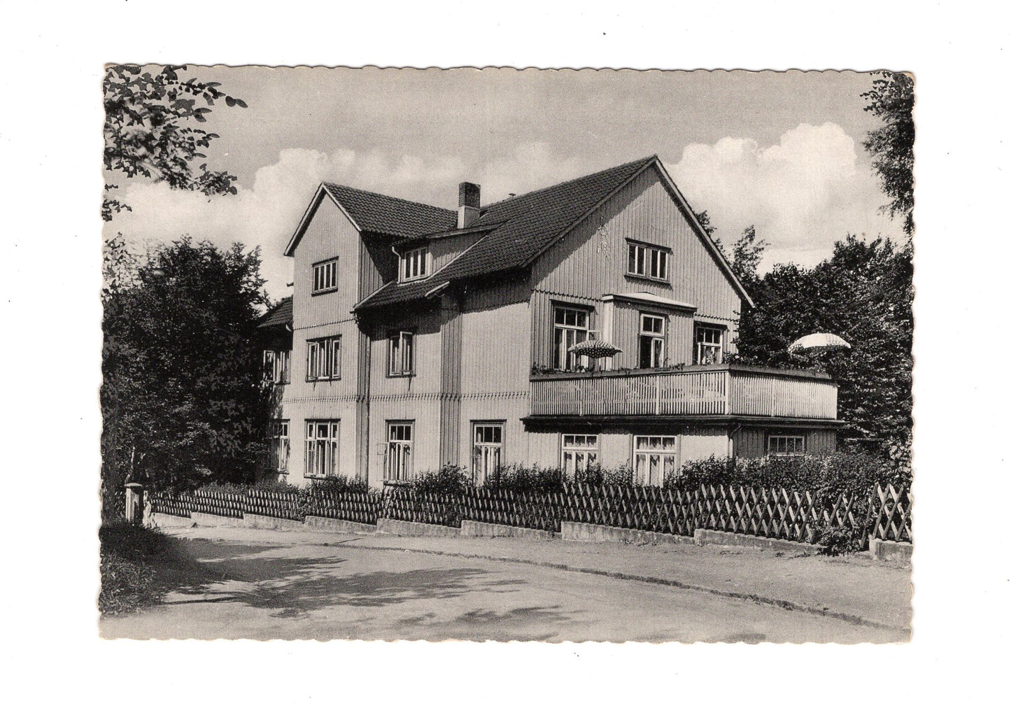 Ansichtskarte Clausthal-Zellerfeld / DRK-Mütterheim am Kurpark