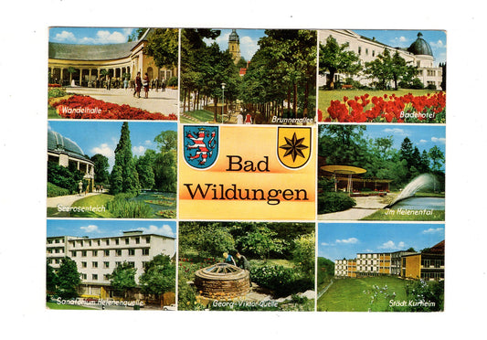 Ansichtskarte Bad Wildungen / Im Helenental +++