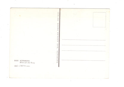 Ansichtskarte Nürnberg / Blick auf die Burg / M1-53