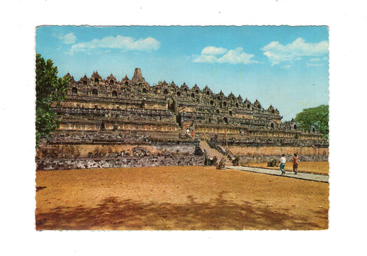 Ansichtskarte Borobudur temple / Central Java / Indonesien