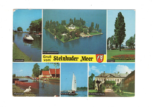 Ansichtskarte Gruß vom Steinhuder Meer / H1-61
