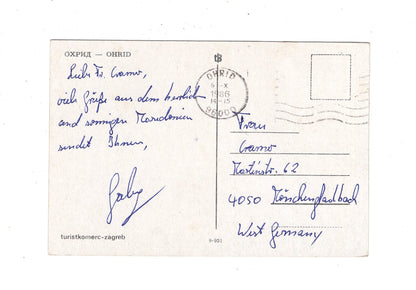 Ansichtskarte Ohrid / Nordmazedonien / N1-54