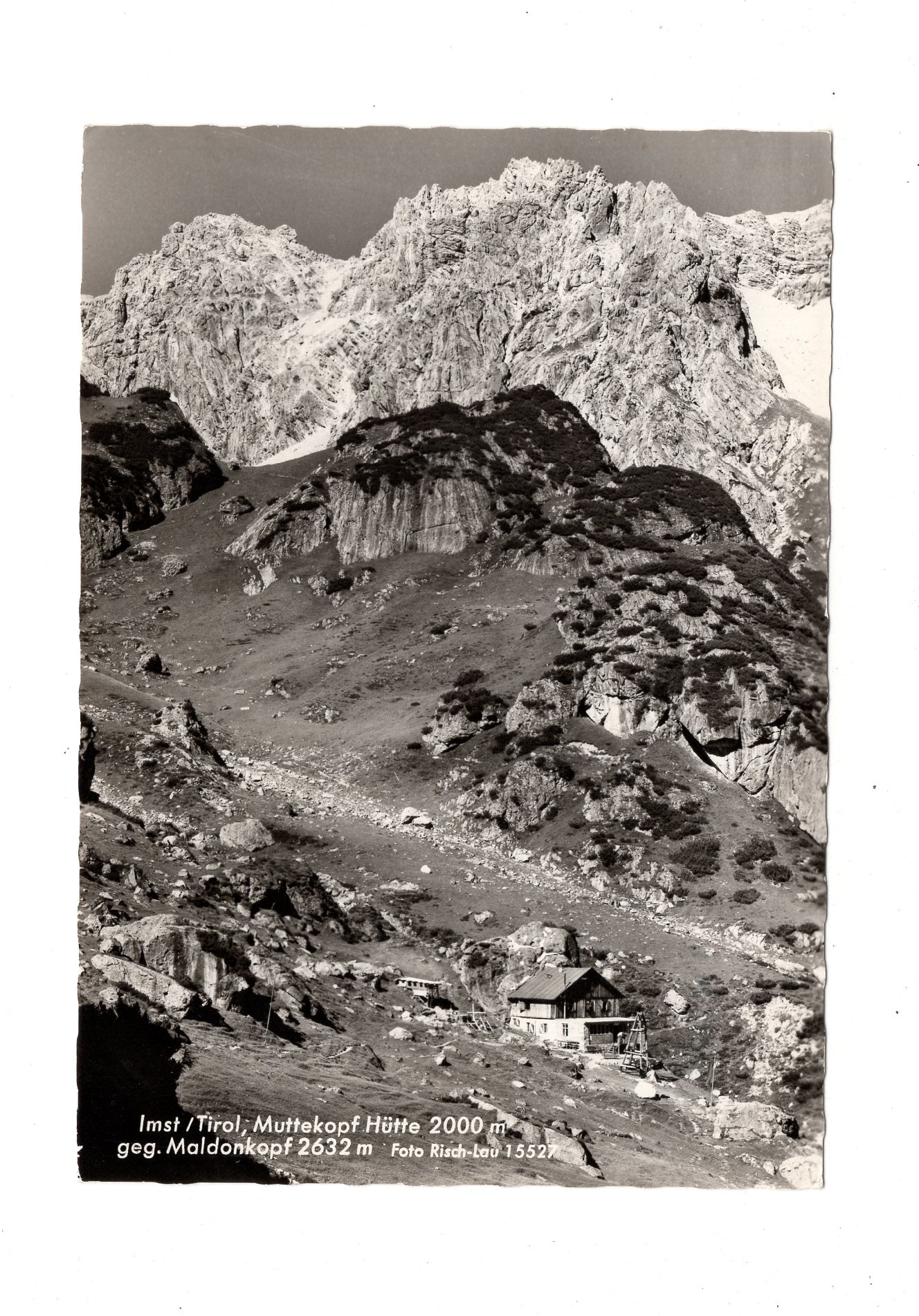 Ansichtskarte Muttekopf Hütte / Imst / Tirol / Österreich