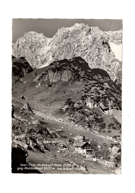 Ansichtskarte Muttekopf Hütte / Imst / Tirol / Österreich