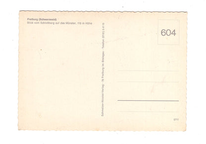 Ansichtskarte Freiburg / Schwarzwald / Blick auf das Münster / G1-64