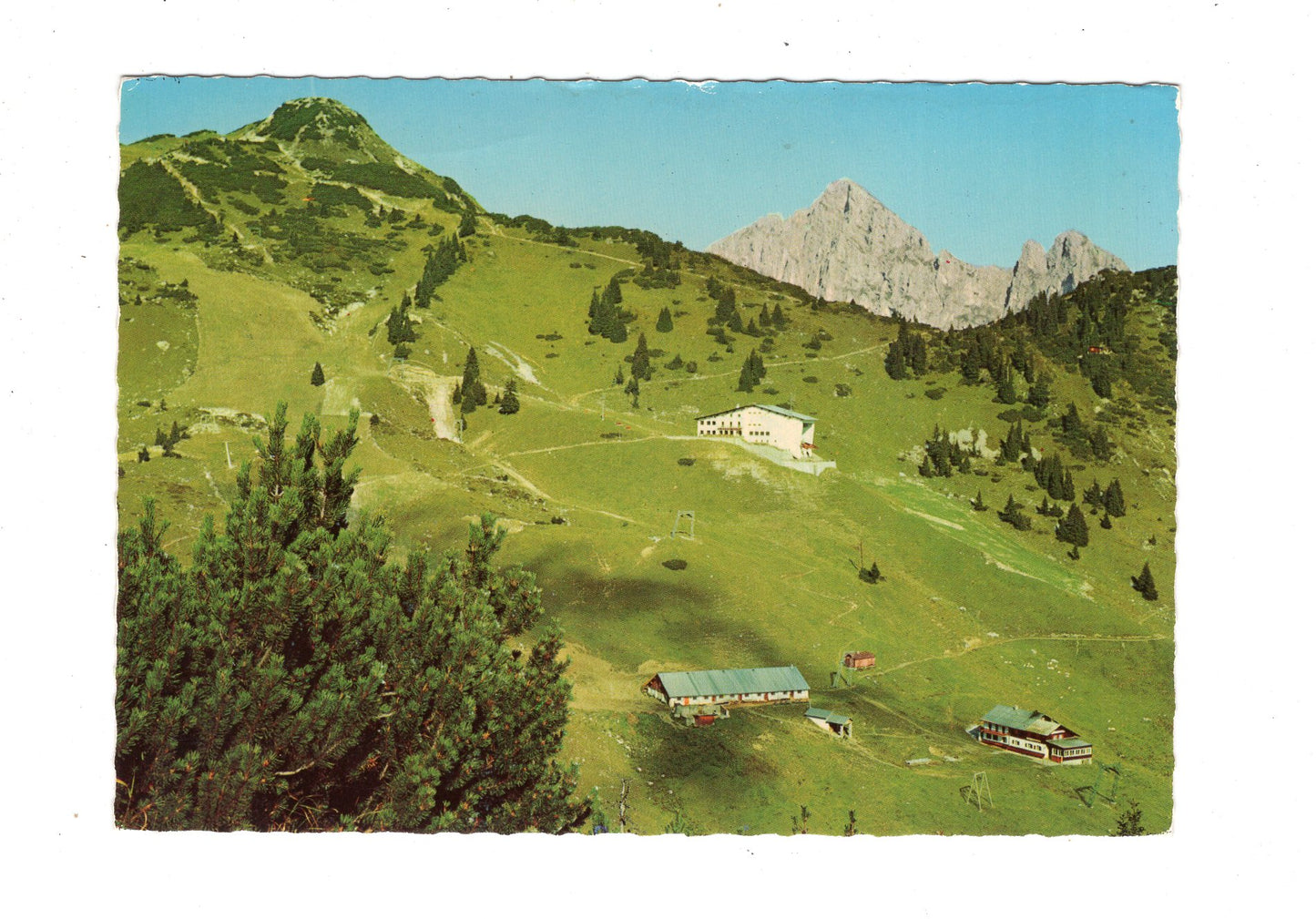 Ansichtskarte Bergstation der Reuttener Bergbahn / Österreich / N1-70