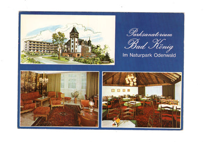 Ansichtskarte Bad König im Naturpark Odenwald / Parksanatorium