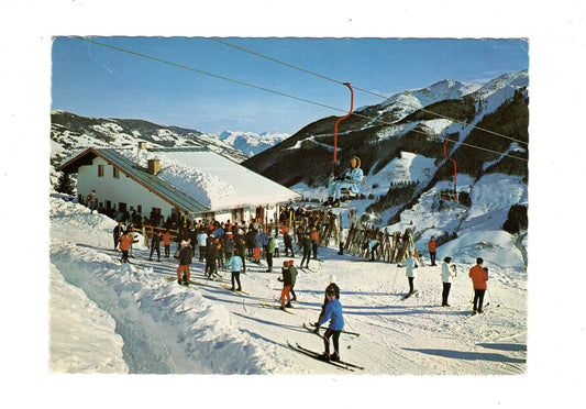 Ansichtskarte Skiparadies Saalbach-Hinterglemm / Österreich