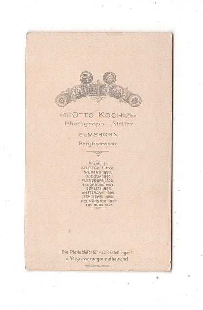 Fotografie Feines Paar - Elmshorn 1890er