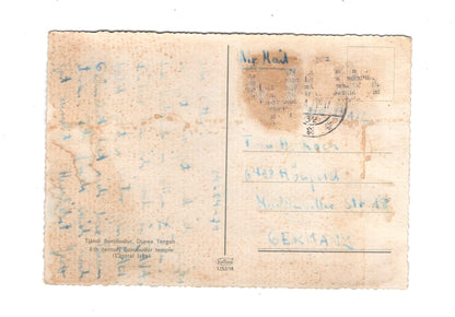 Ansichtskarte Borobudur temple / Central Java / Indonesien