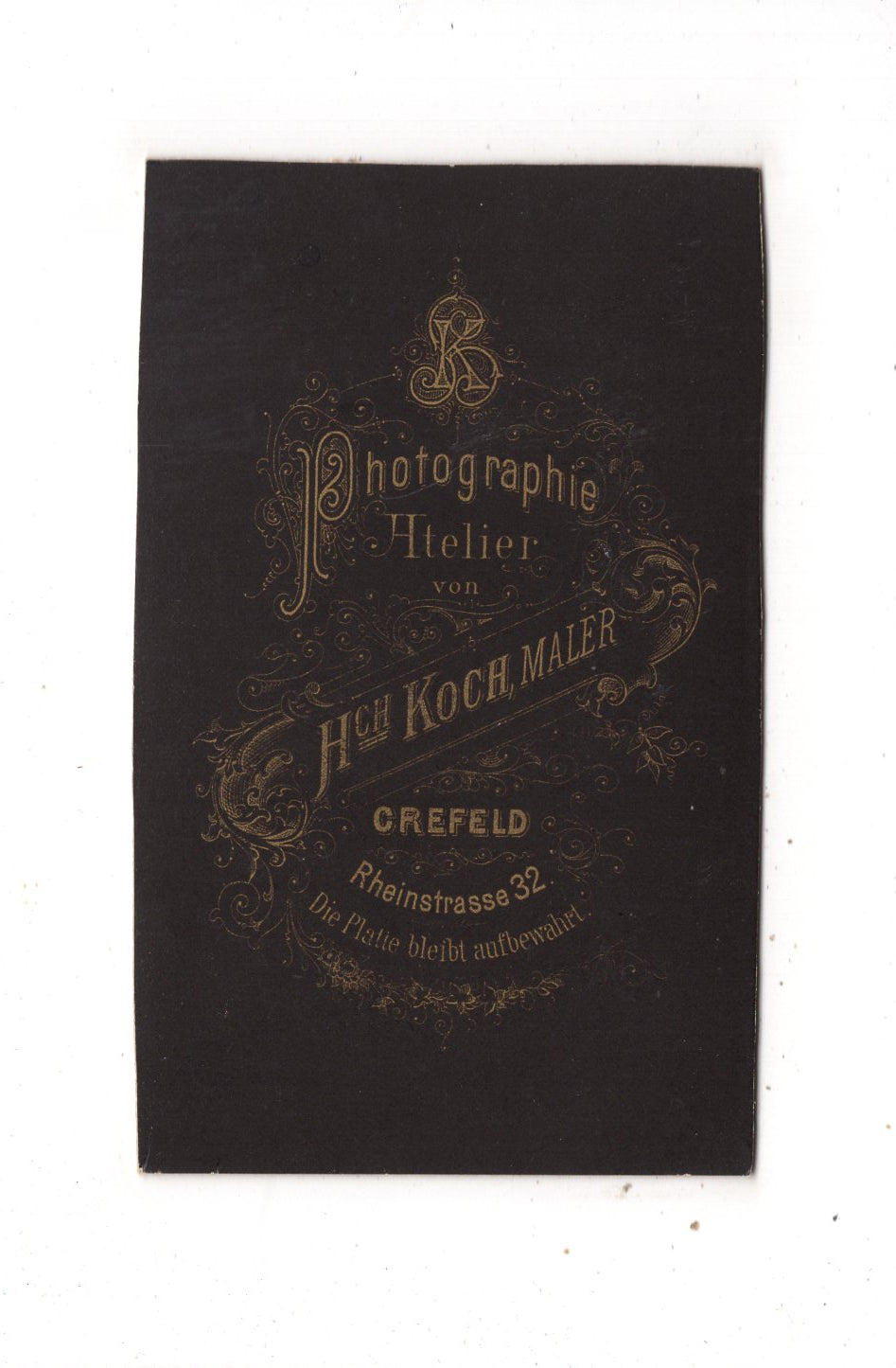 Fotografie Damenportrait - Krefeld 1880er