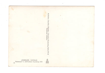 Ansichtskarte Lüneburg / Rathaus - Fürstensaal / I1-59