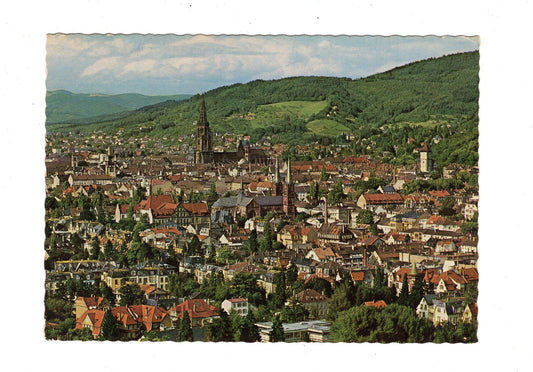 Ansichtskarte Freiburg / Schwarzwald / Blick zum Hebesack und Elztal / G1-64