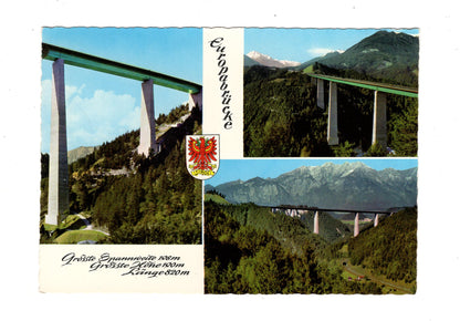 Ansichtskarte Brennerautobahn / Europabrücke / Tirol / Österreich