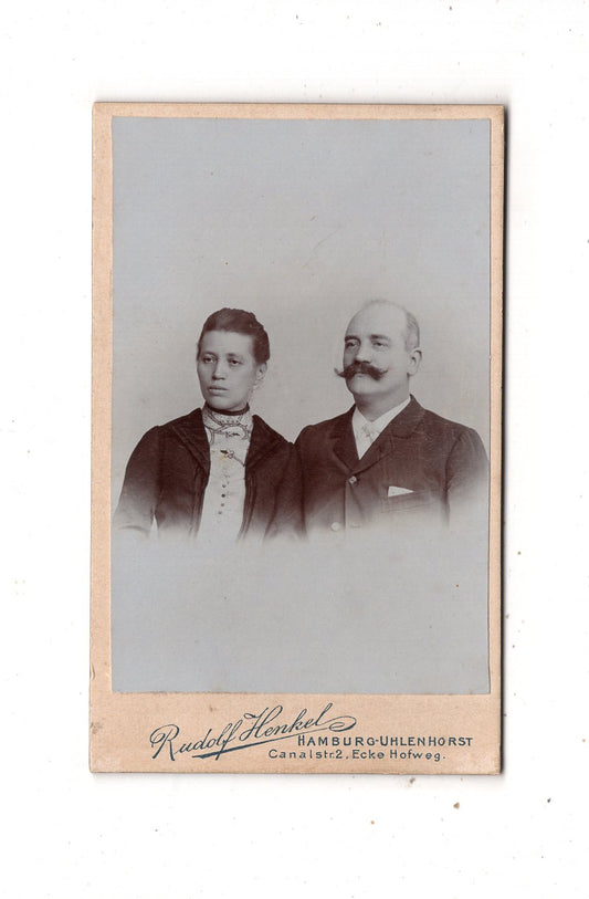 Fotografie Feines Paar - Hamburg 1890er