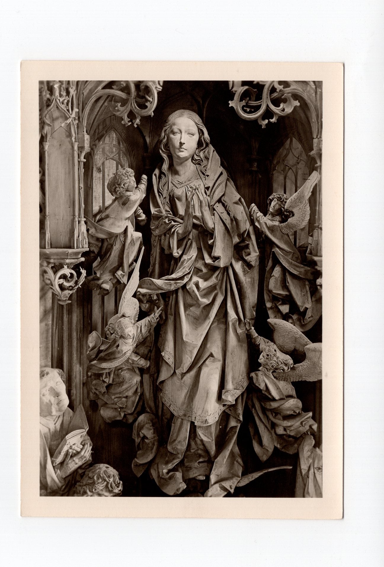 Ansichtskarte Herrgottskirche Creglingen / Marienaltar