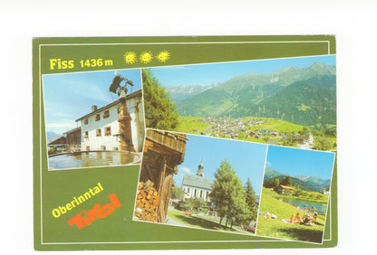 Ansichtskarte Fiss / Oberinntal / Tirol / Österreich