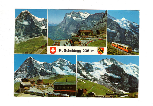 Ansichtskarte Kleine Scheidegg / Schweiz