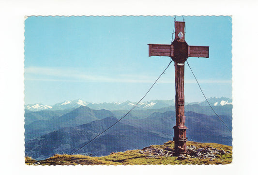 Ansichtskarte Rofangebirge / Gipfelkreuz / Tirol / Österreich
