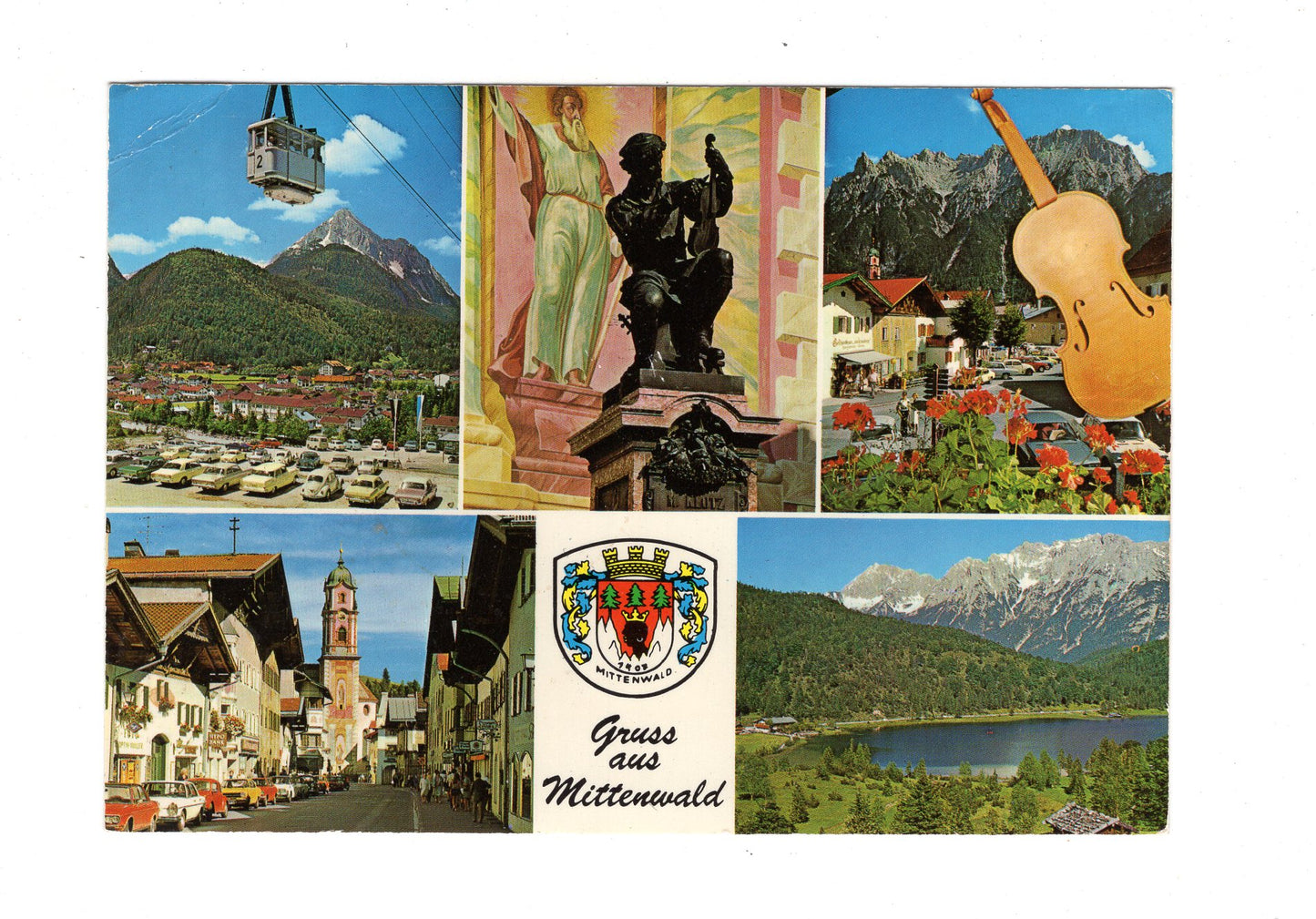 Ansichtskarte Mittenwald / Oberbayern / I1-59