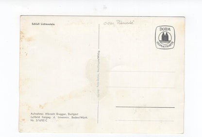 Ansichtskarte Schloss Lichtenstein