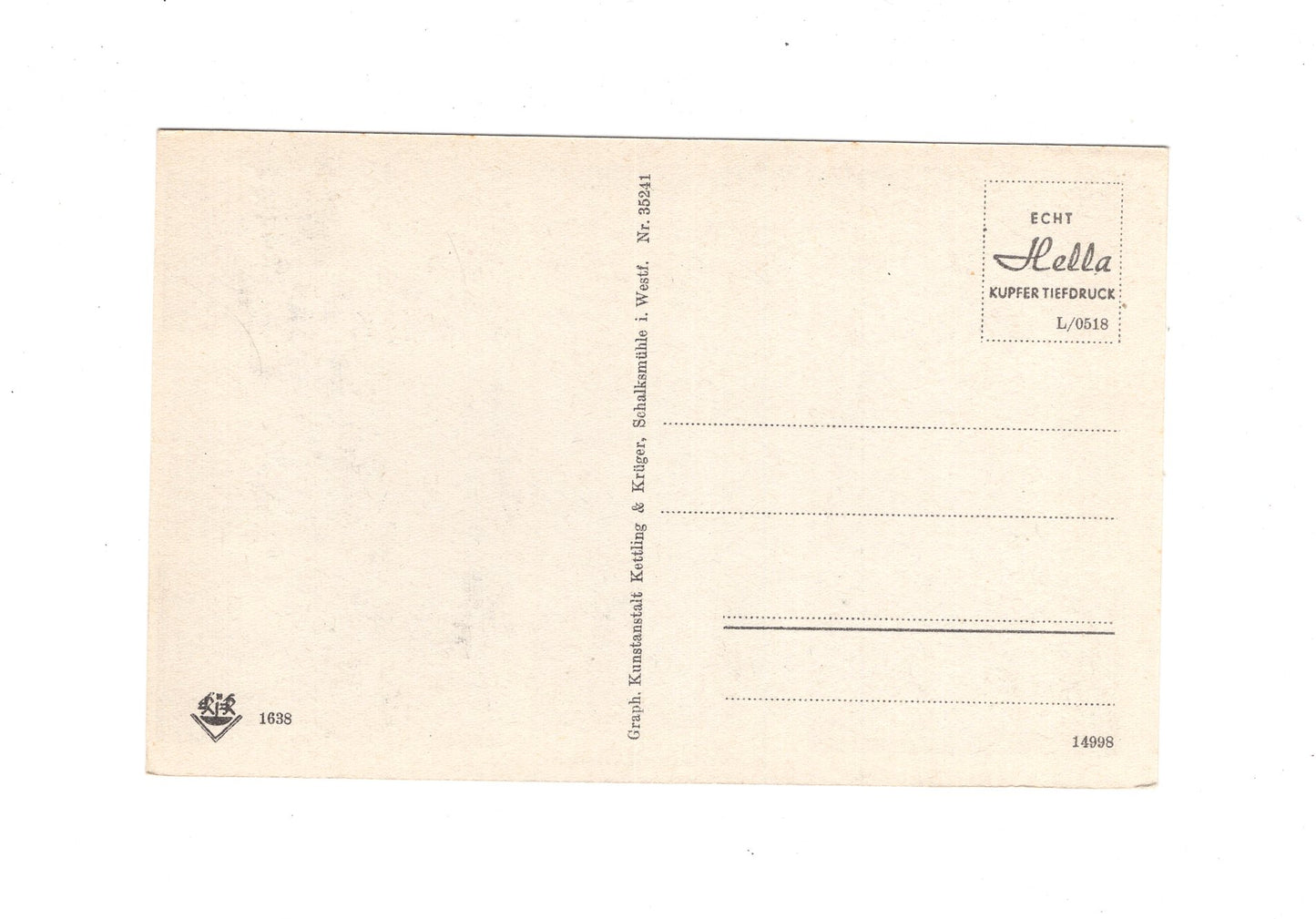 Ansichtskarte Fuelbecker Talsperre im Rahmedetal