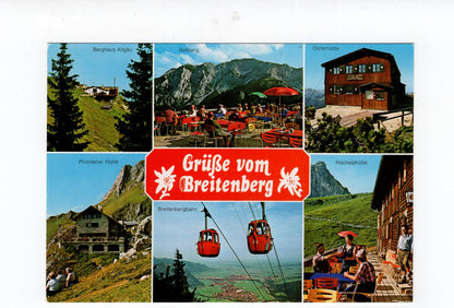 Ansichtskarte Grüße vom Breitenberg / Ostlerhütte / Hochalphütte +++