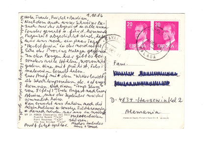 Ansichtskarte Ronda / Puente Nuevo Tajo / Spanien