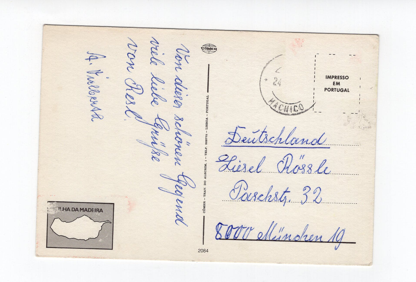 Ansichtskarte Madeira / Portugal