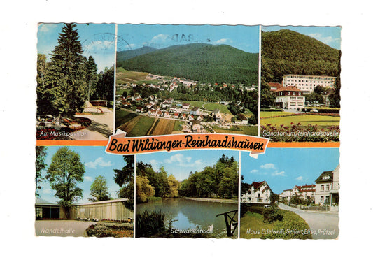 Ansichtskarte Bad Wildungen-Reinhardshausen / Sanatorium Reinhardsquelle
