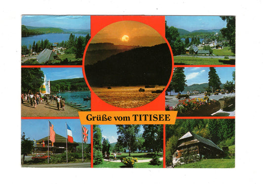Ansichtskarte Grüße vom Titisee im südl. Hochschwarzwald / G1-64