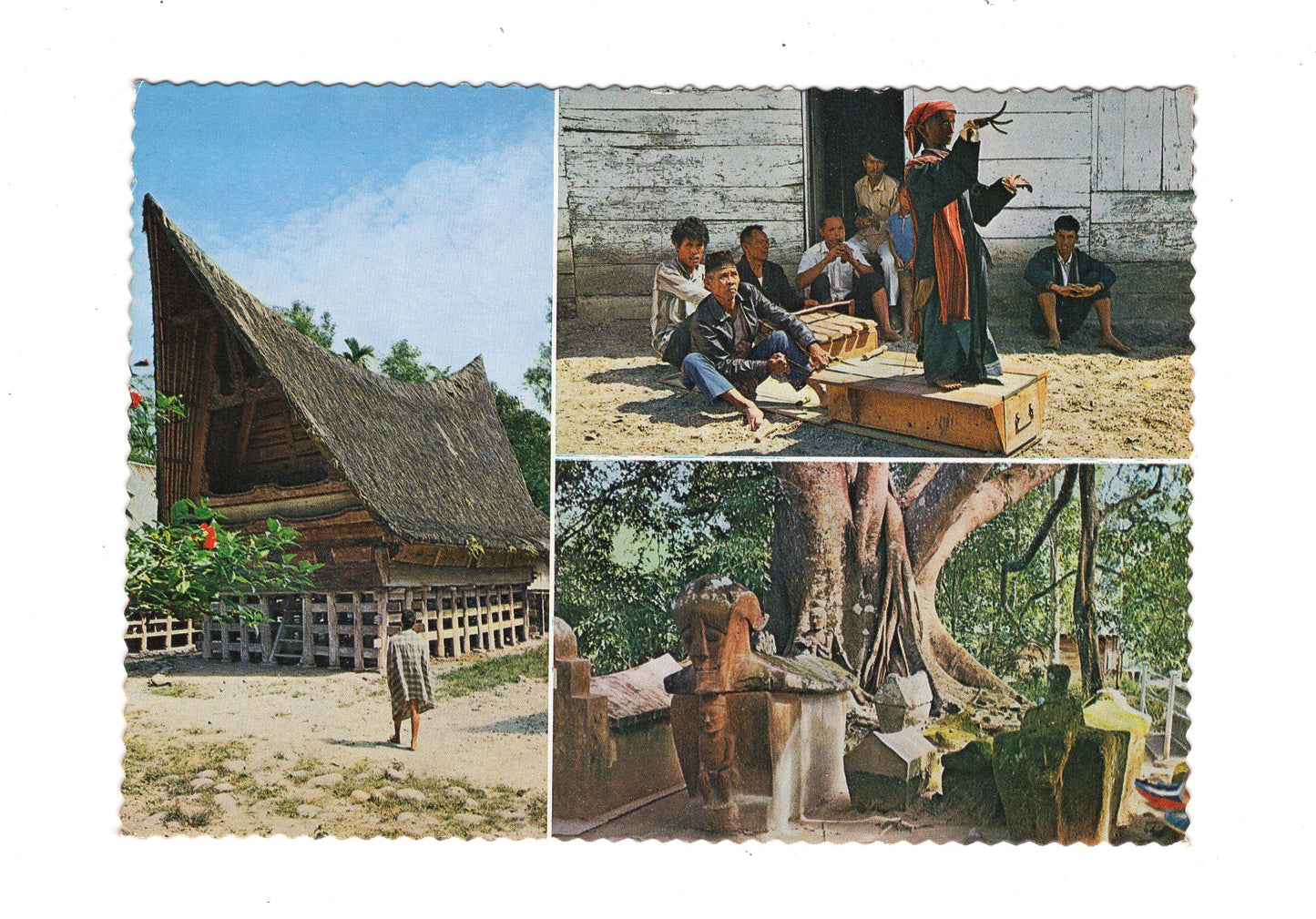 Ansichtskarte Isle of Samosir in the Lake of Toba / North Sumatra / Indonesien