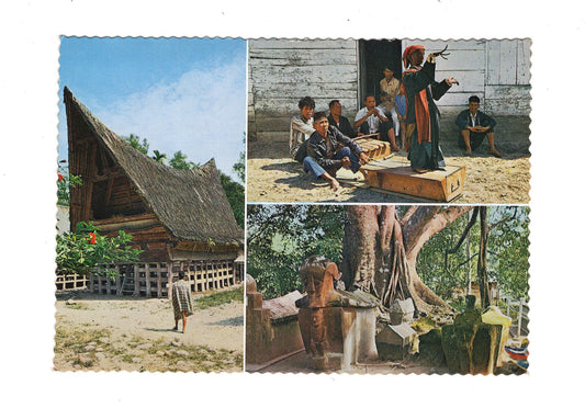 Ansichtskarte Isle of Samosir in the Lake of Toba / North Sumatra / Indonesien