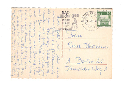 Ansichtskarte Bad Wildungen-Reinhardshausen / Sanatorium Reinhardsquelle