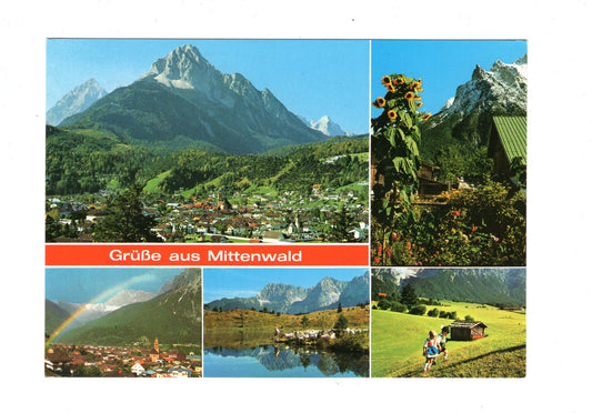 Ansichtskarte Mittenwald / Oberbayern / I1-59
